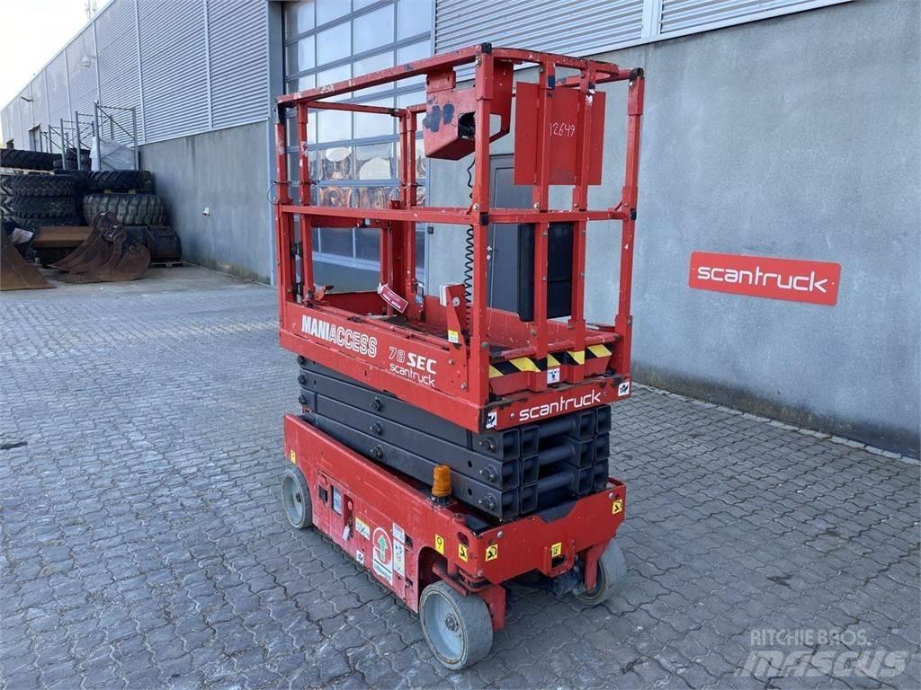 Manitou 78SEC Makasli platformlar