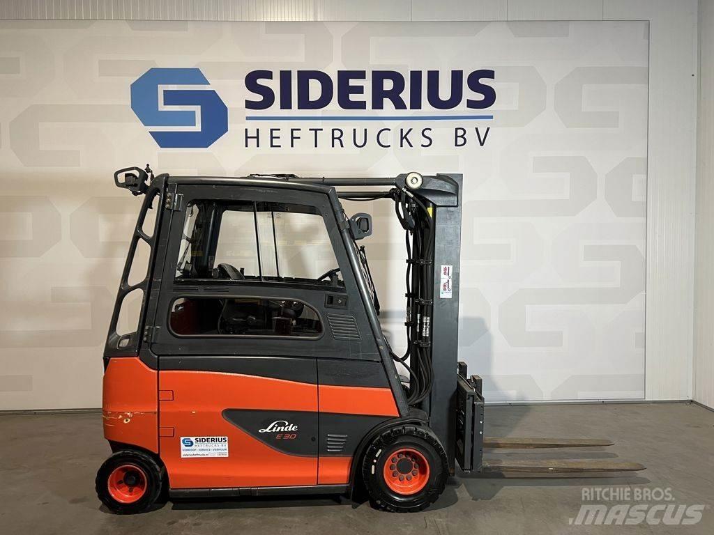 Linde E30/600HL-01 Elektrikli forkliftler
