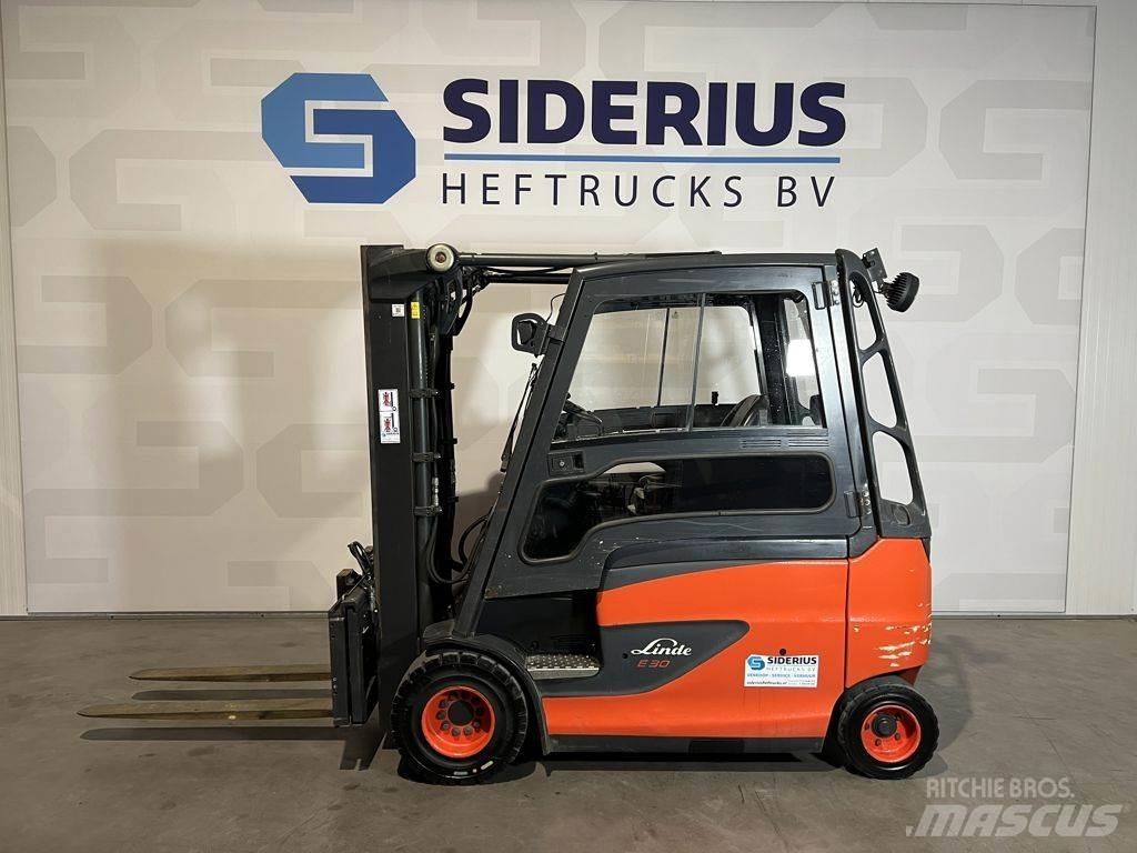 Linde E30/600HL-01 Elektrikli forkliftler