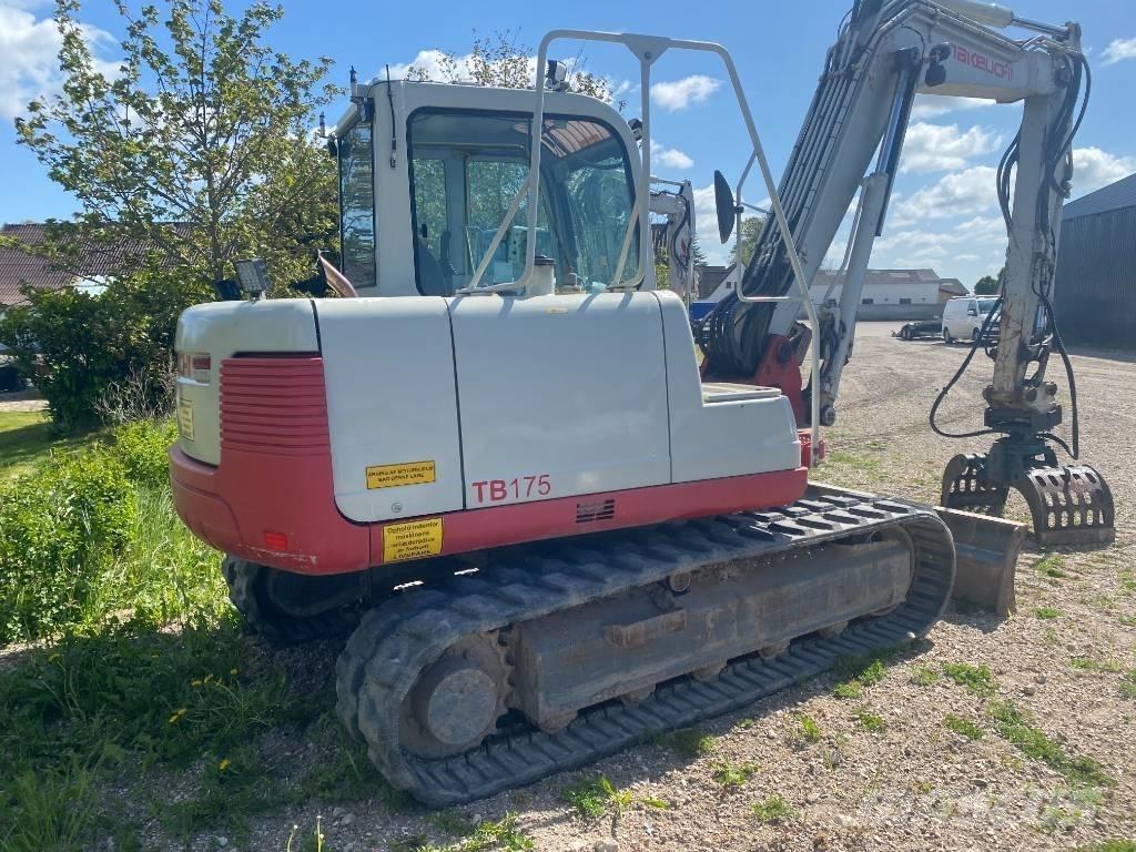 Takeuchi TB 175 Mini ekskavatörler, 7 tona dek