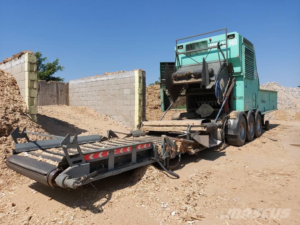 JENZ AZ 960 DXL Ağaç öğütücüler