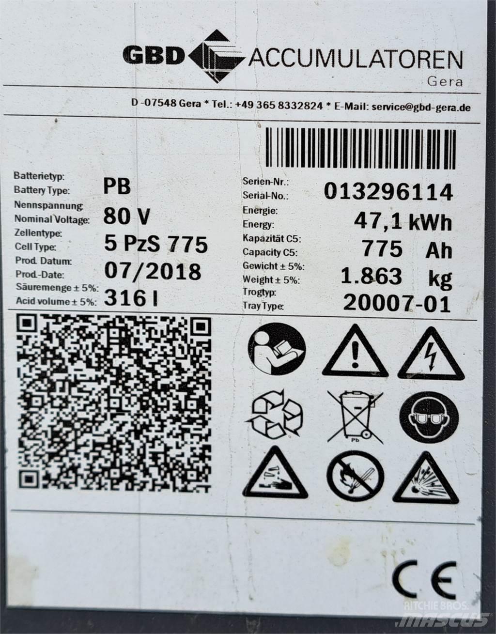 Still RX60-35 Elektrikli forkliftler