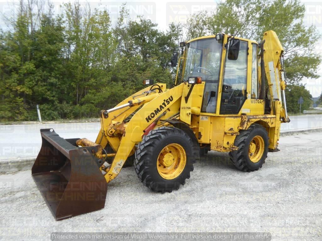 Komatsu WB70A Kazıcı yükleyiciler - beko loder