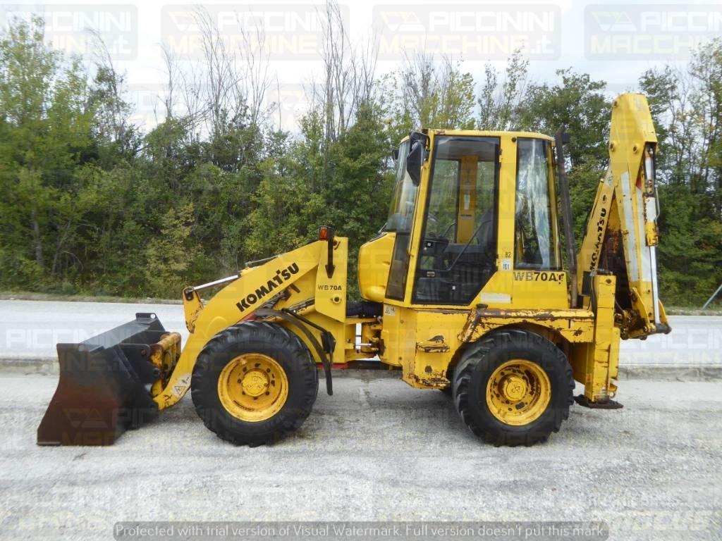 Komatsu WB70A Kazıcı yükleyiciler - beko loder