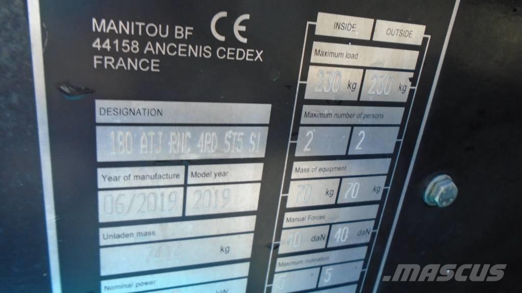 Manitou 180 ATJ Körüklü personel platformları