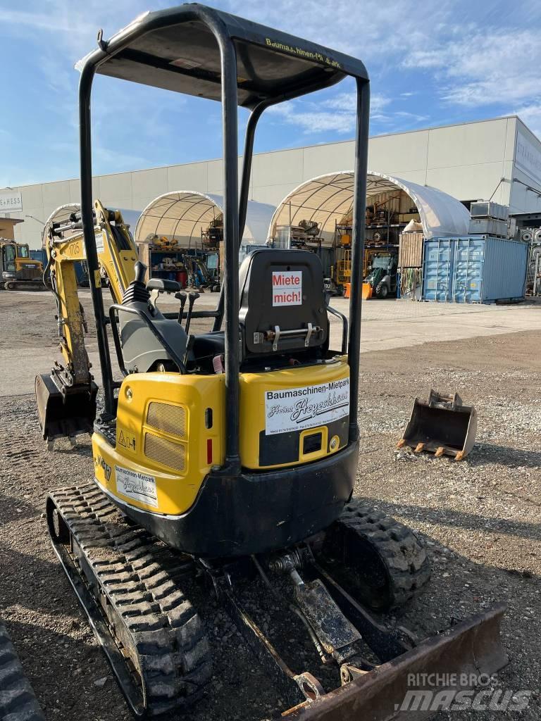Yanmar Vio 17 Mini ekskavatörler, 7 tona dek
