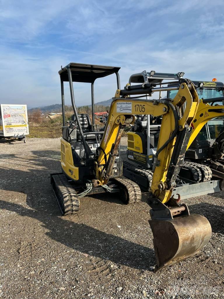 Yanmar Vio 17 Mini ekskavatörler, 7 tona dek