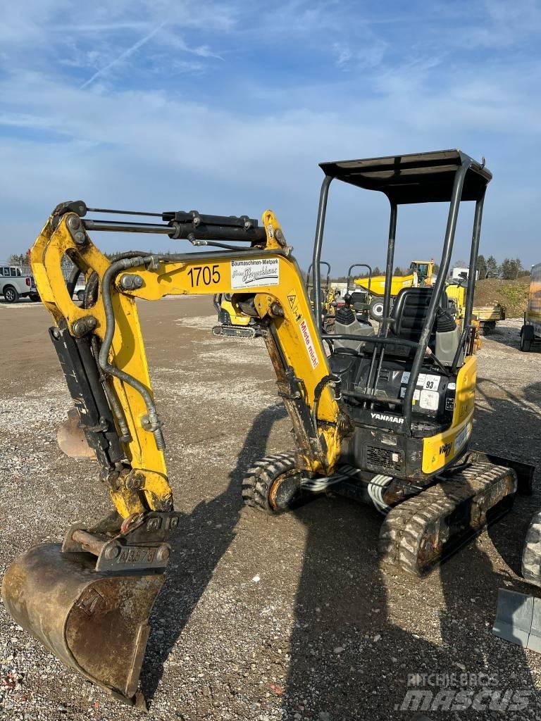 Yanmar Vio 17 Mini ekskavatörler, 7 tona dek
