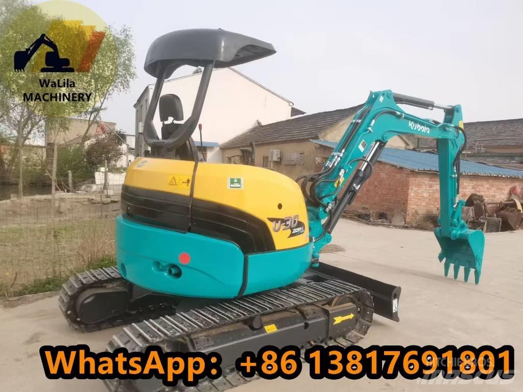 Kubota U 30 Mini ekskavatörler, 7 tona dek
