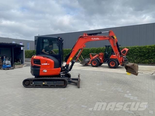 Kubota U 36-4 Mini ekskavatörler, 7 tona dek