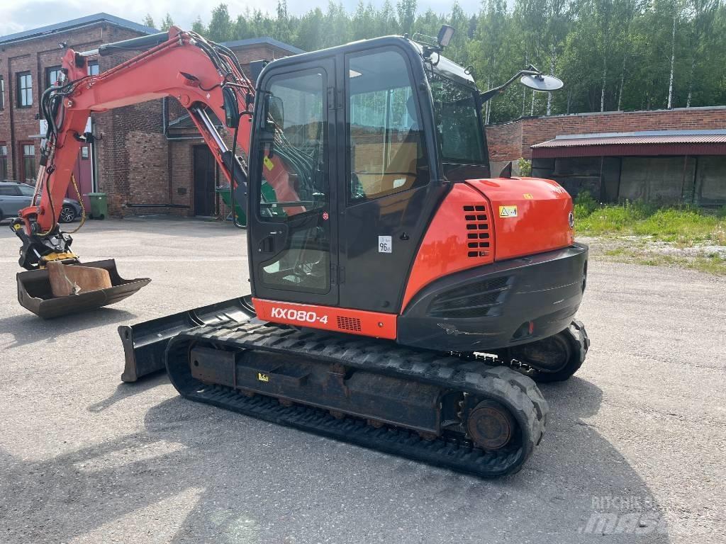 Kubota KX 080-4 Midi ekskavatörler 7 - 12 t
