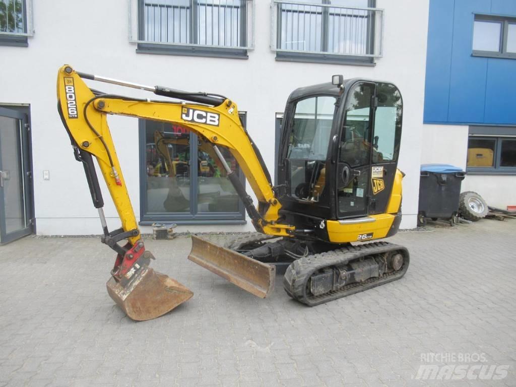 JCB 8026 CTS Mini ekskavatörler, 7 tona dek