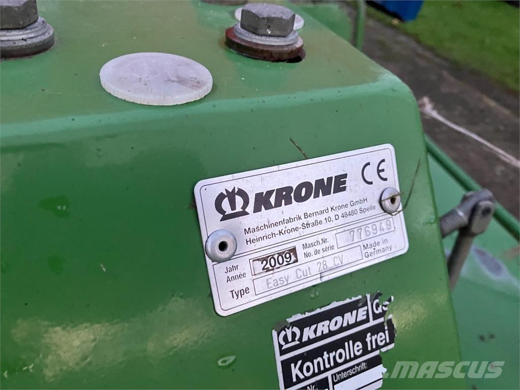 Krone EasyCut 28CV Diskli çayir biçme makinasi