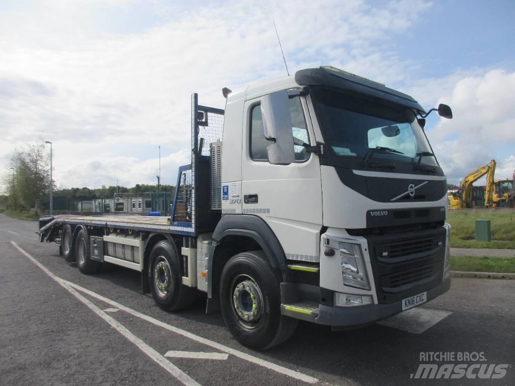 Volvo FM 370 Düz Platformlu Oto Çekiciler/vinçli kamyonlar
