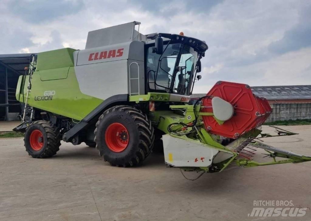 CLAAS Lexion 630 Biçerdöverler