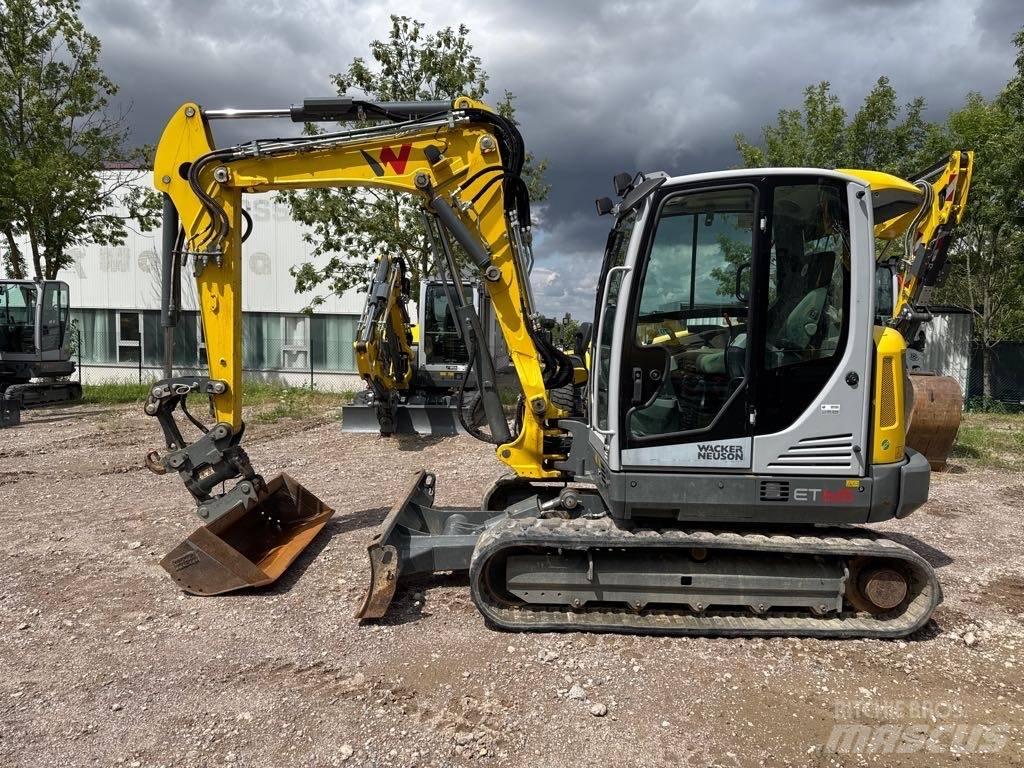 Wacker Neuson ET65 Paletli ekskavatörler