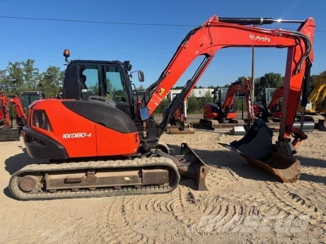 Kubota KX 080-4 Midi ekskavatörler 7 - 12 t