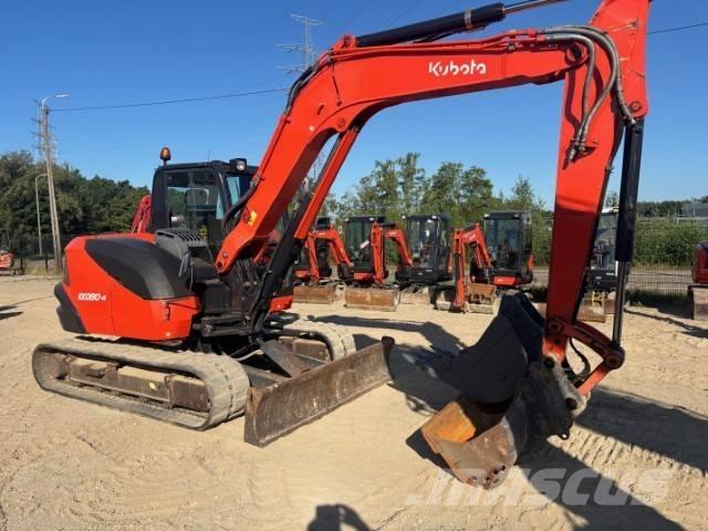 Kubota KX 080-4 Midi ekskavatörler 7 - 12 t