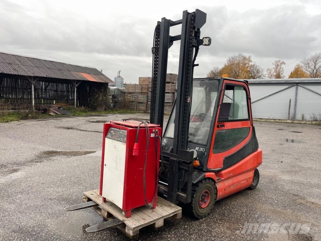 Linde E 30-01 Elektrikli forkliftler
