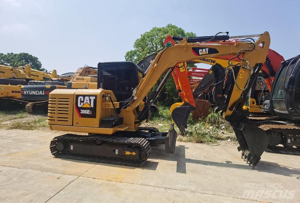 CAT 306 E2 Mini ekskavatörler, 7 tona dek