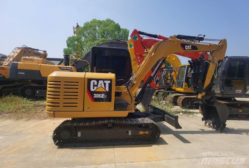 CAT 306 E2 Mini ekskavatörler, 7 tona dek