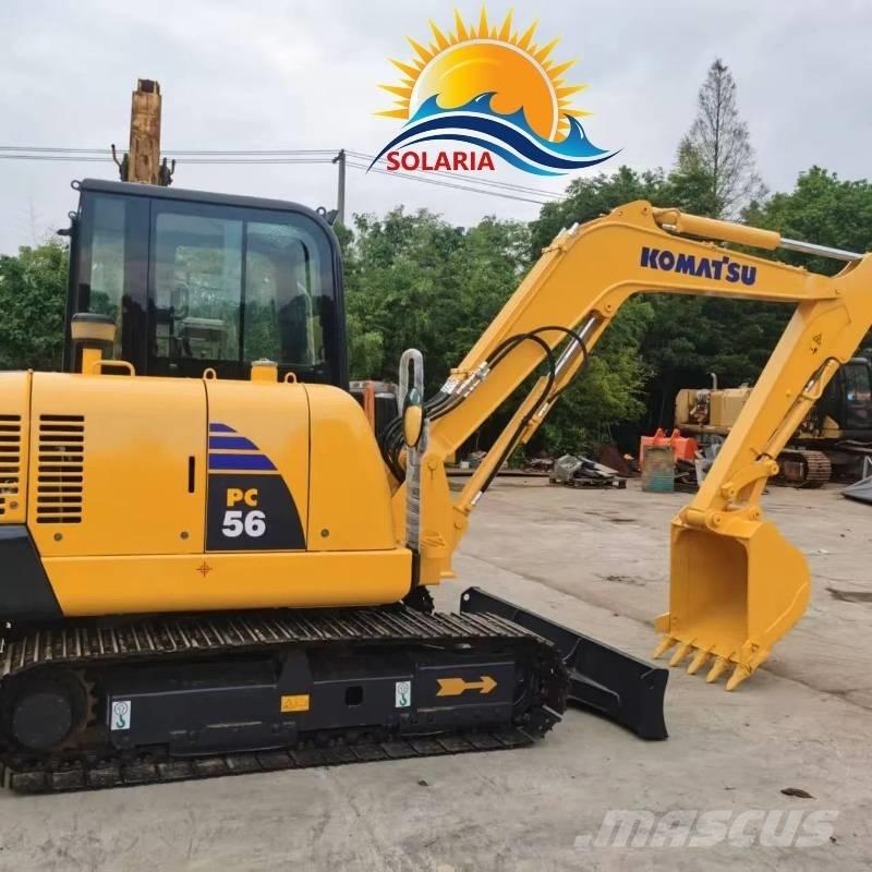 Komatsu PC 56 Mini ekskavatörler, 7 tona dek