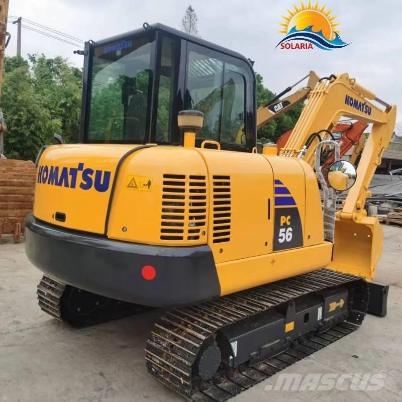 Komatsu PC 56 Mini ekskavatörler, 7 tona dek