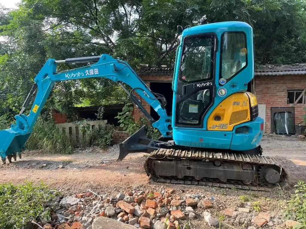 Kubota U35 Mini ekskavatörler, 7 tona dek
