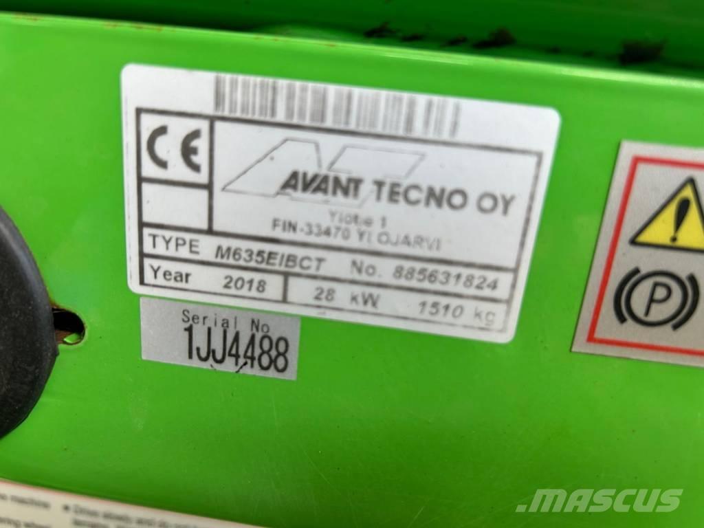Avant 635 Çok amaçlı yükleyiciler