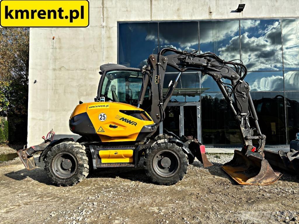 Mecalac 9 MWR Lastik tekerli ekskavatörler
