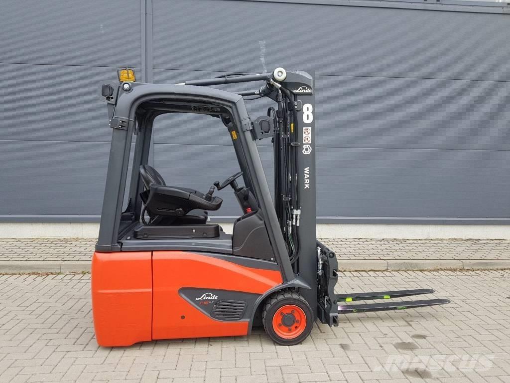 Linde E16C Elektrikli forkliftler
