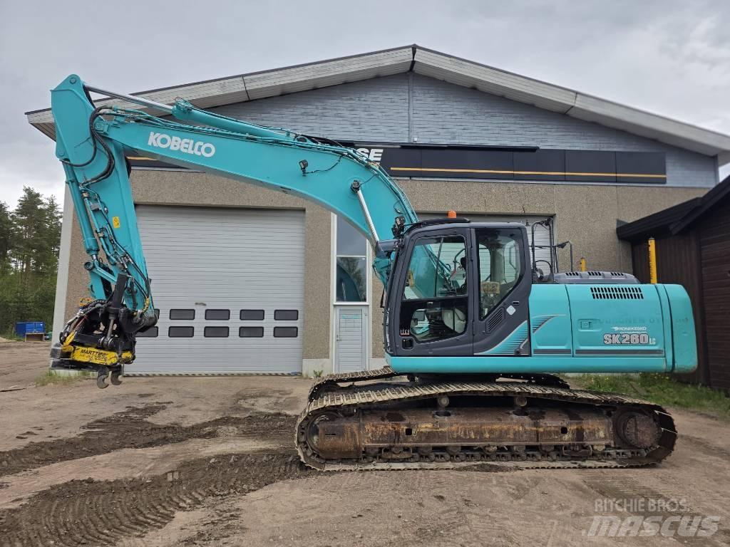 Kobelco SK 260 LC-9 Paletli ekskavatörler