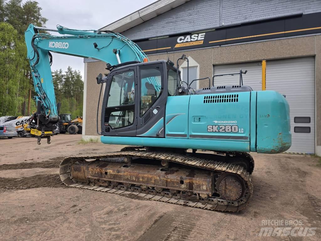 Kobelco SK 260 LC-9 Paletli ekskavatörler