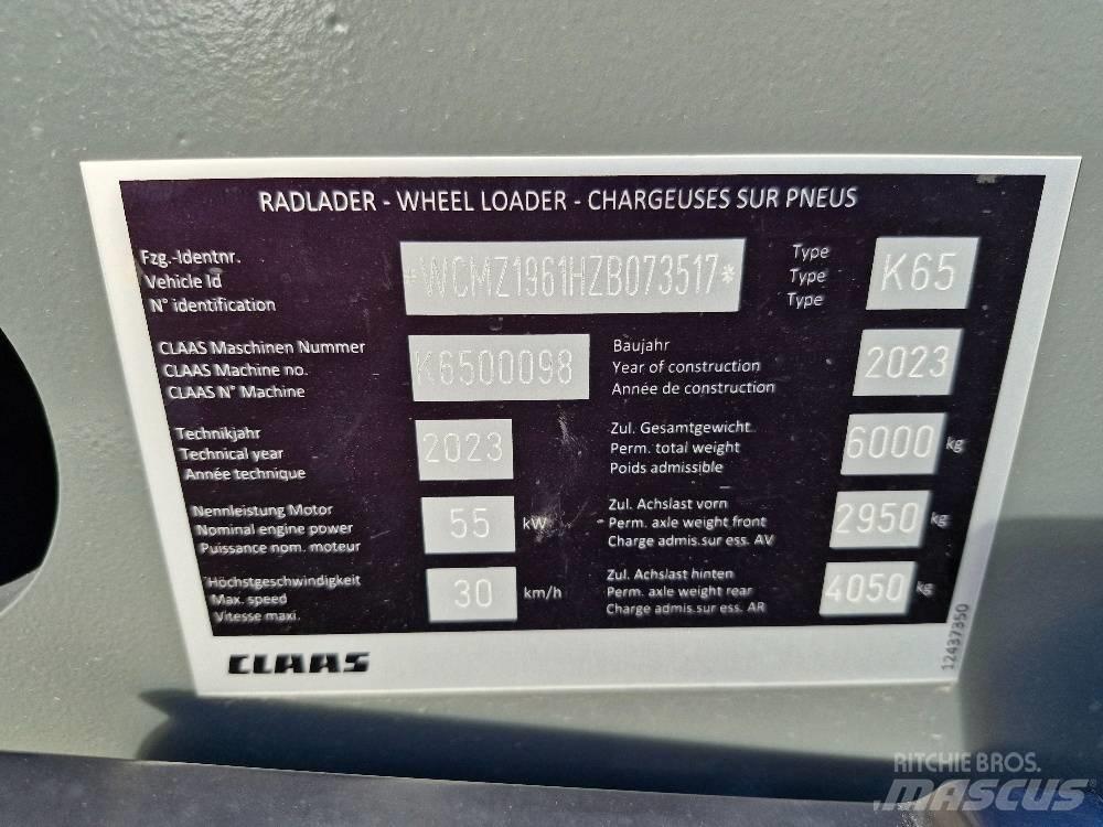 CLAAS Torion 535 Tarimsal teleskopik yükleyiciler