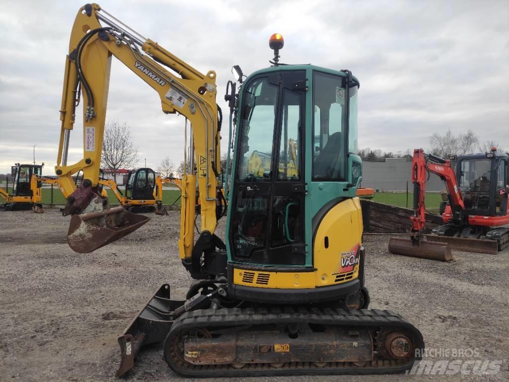 Yanmar Vio 33 U Mini ekskavatörler, 7 tona dek