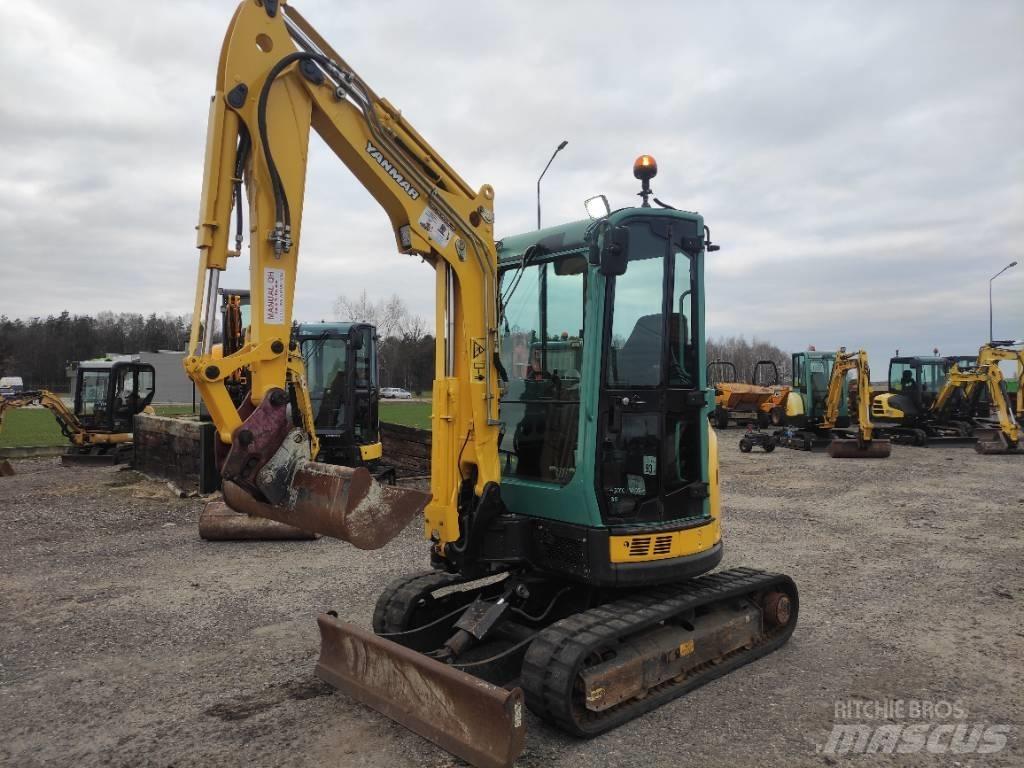 Yanmar Vio 33 U Mini ekskavatörler, 7 tona dek