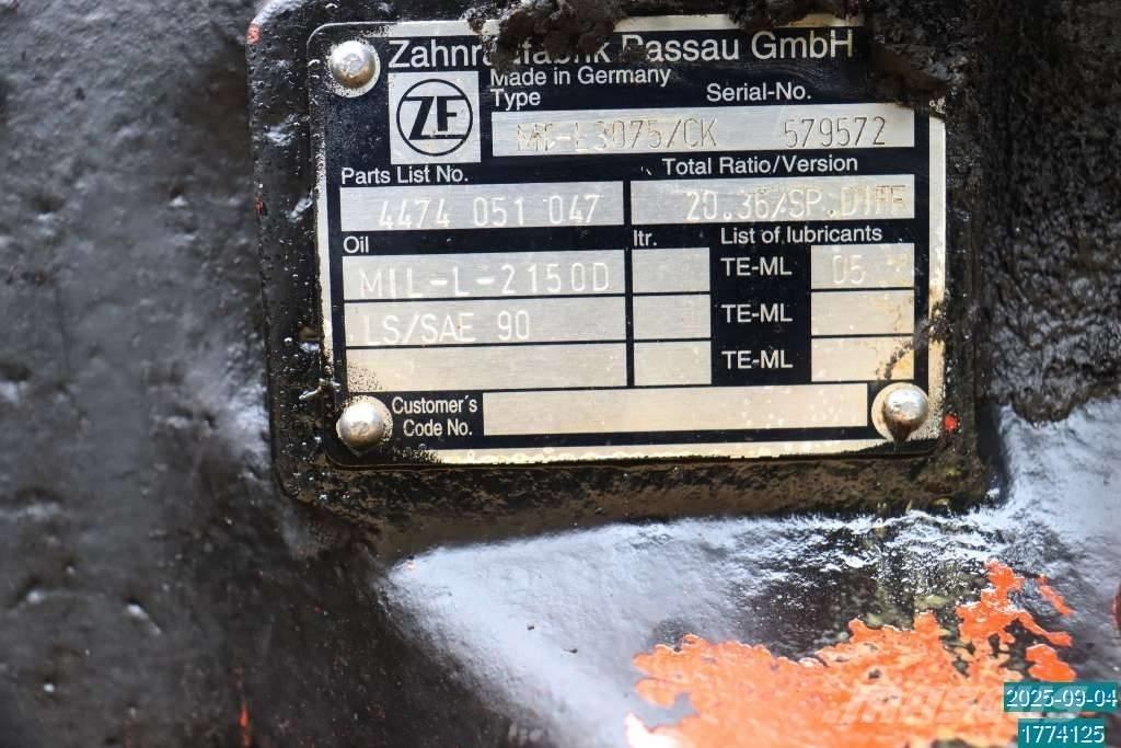 Huddig 1160 D Akslar
