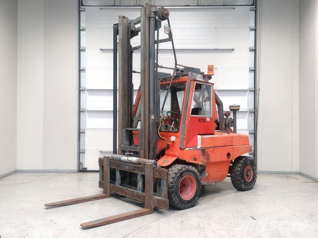 Linde H70DW Dizel forkliftler