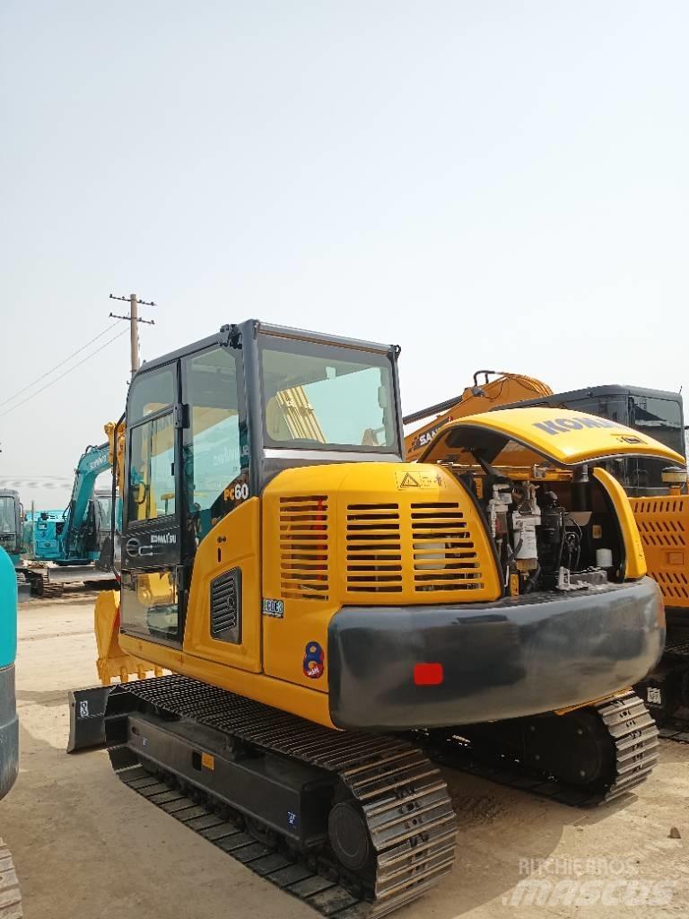 Komatsu PC 60 Mini ekskavatörler, 7 tona dek