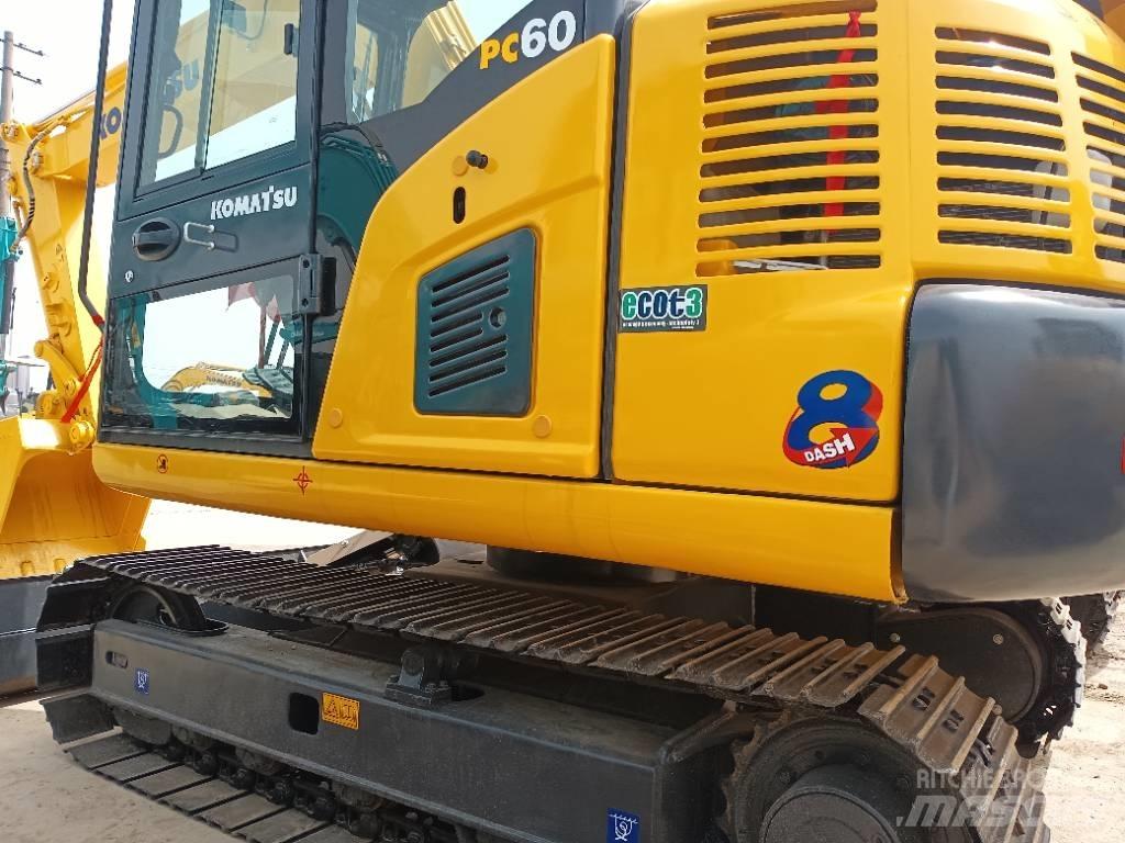 Komatsu PC 60 Mini ekskavatörler, 7 tona dek
