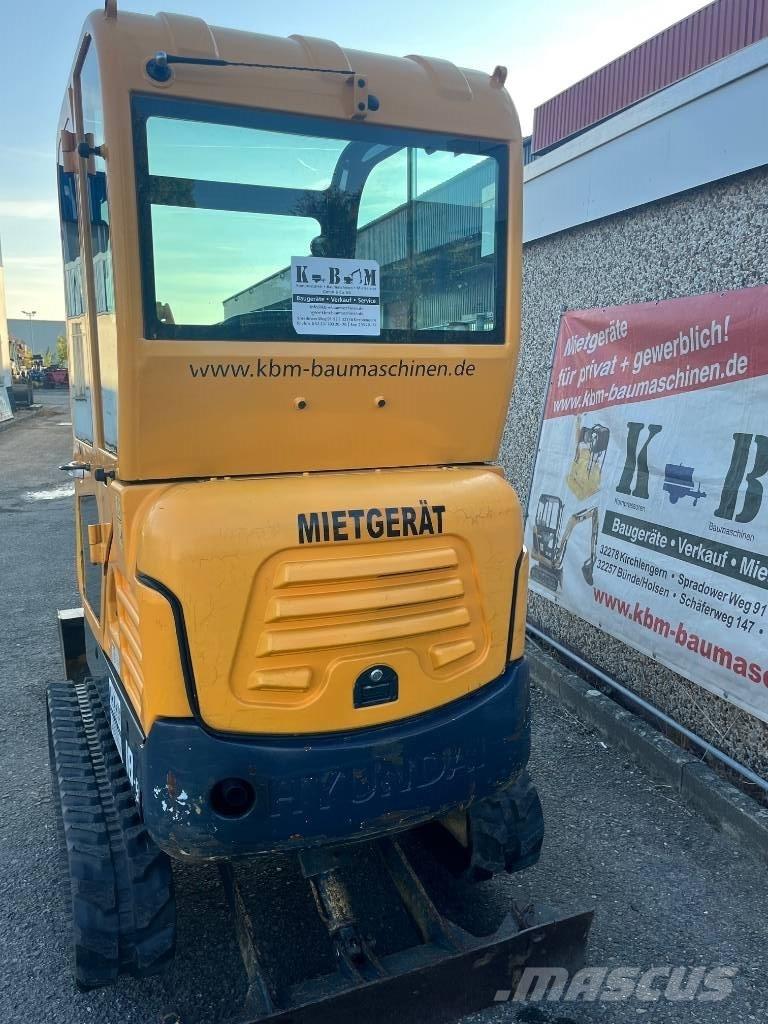 Hyundai R18-9 Mini ekskavatörler, 7 tona dek
