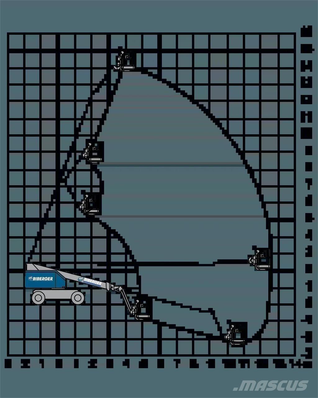Aichi SP 14 DJ Teleskopik personel platformları