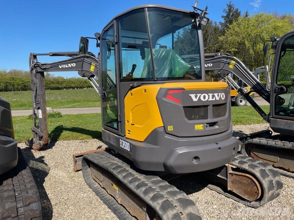 Volvo ECR50D Mini ekskavatörler, 7 tona dek