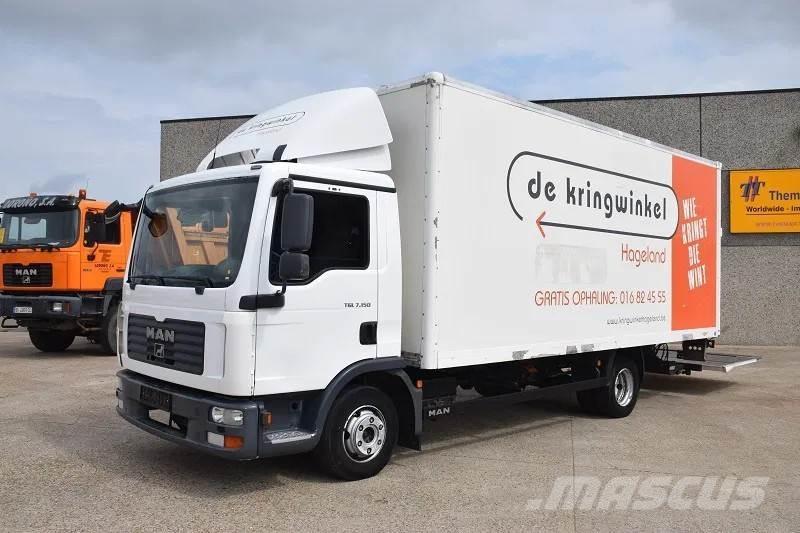 MAN TGL 7.150 Kapali kasa kamyonlar