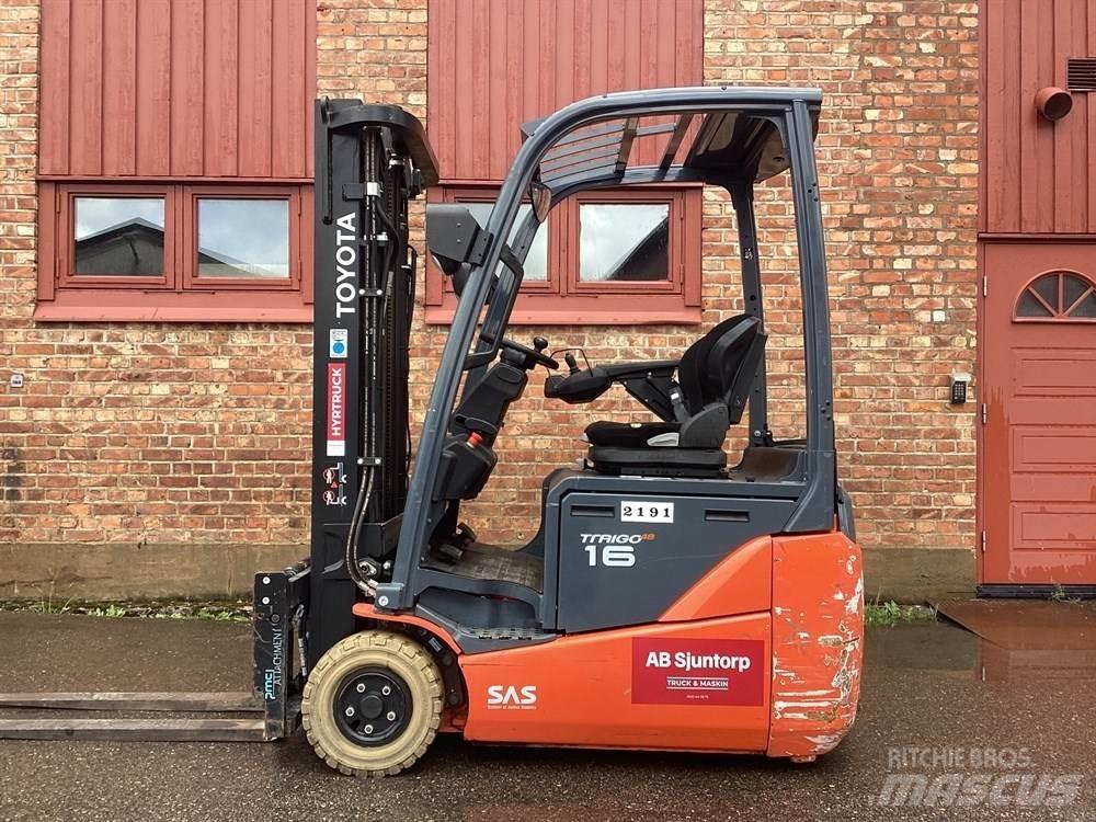 Toyota 8FBEK16T Elektrikli forkliftler