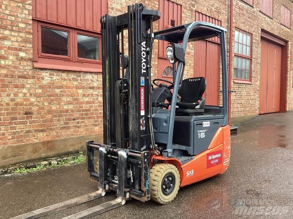 Toyota 8FBEK16T Elektrikli forkliftler
