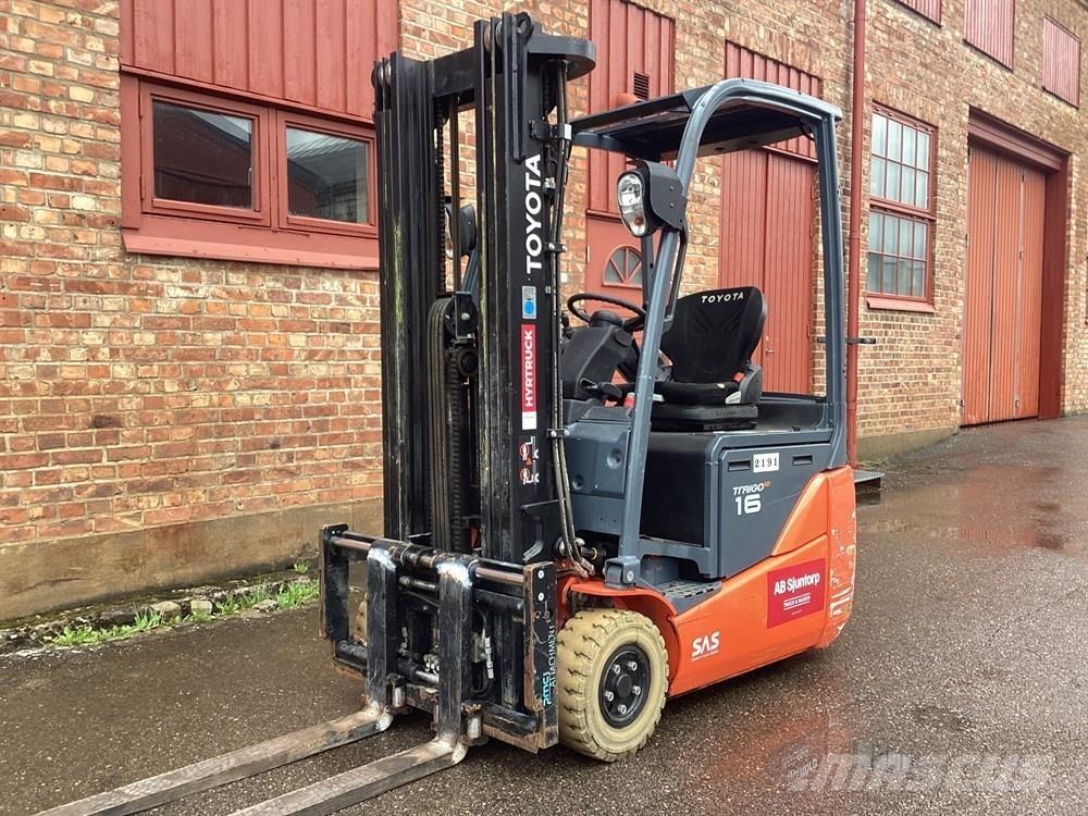Toyota 8FBEK16T Elektrikli forkliftler