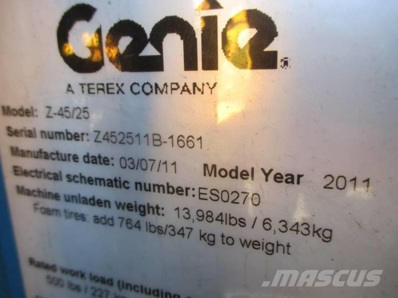 Genie Z 45/25 RT Körüklü personel platformları