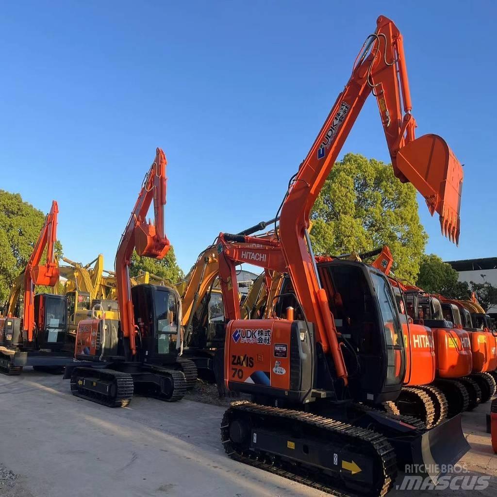 Hitachi ZX 70 Paletli ekskavatörler