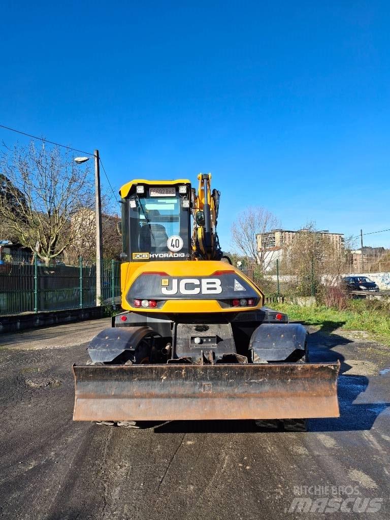 JCB Hydradig 110W Lastik tekerli ekskavatörler